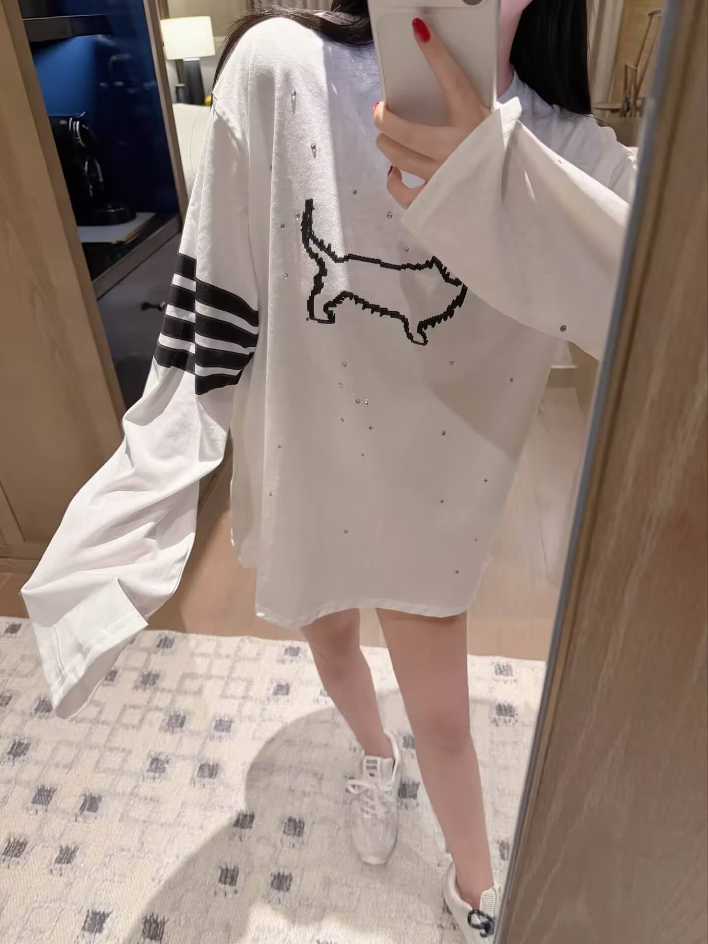 폭발 핫픽스 강아지 캐주얼 맨위
