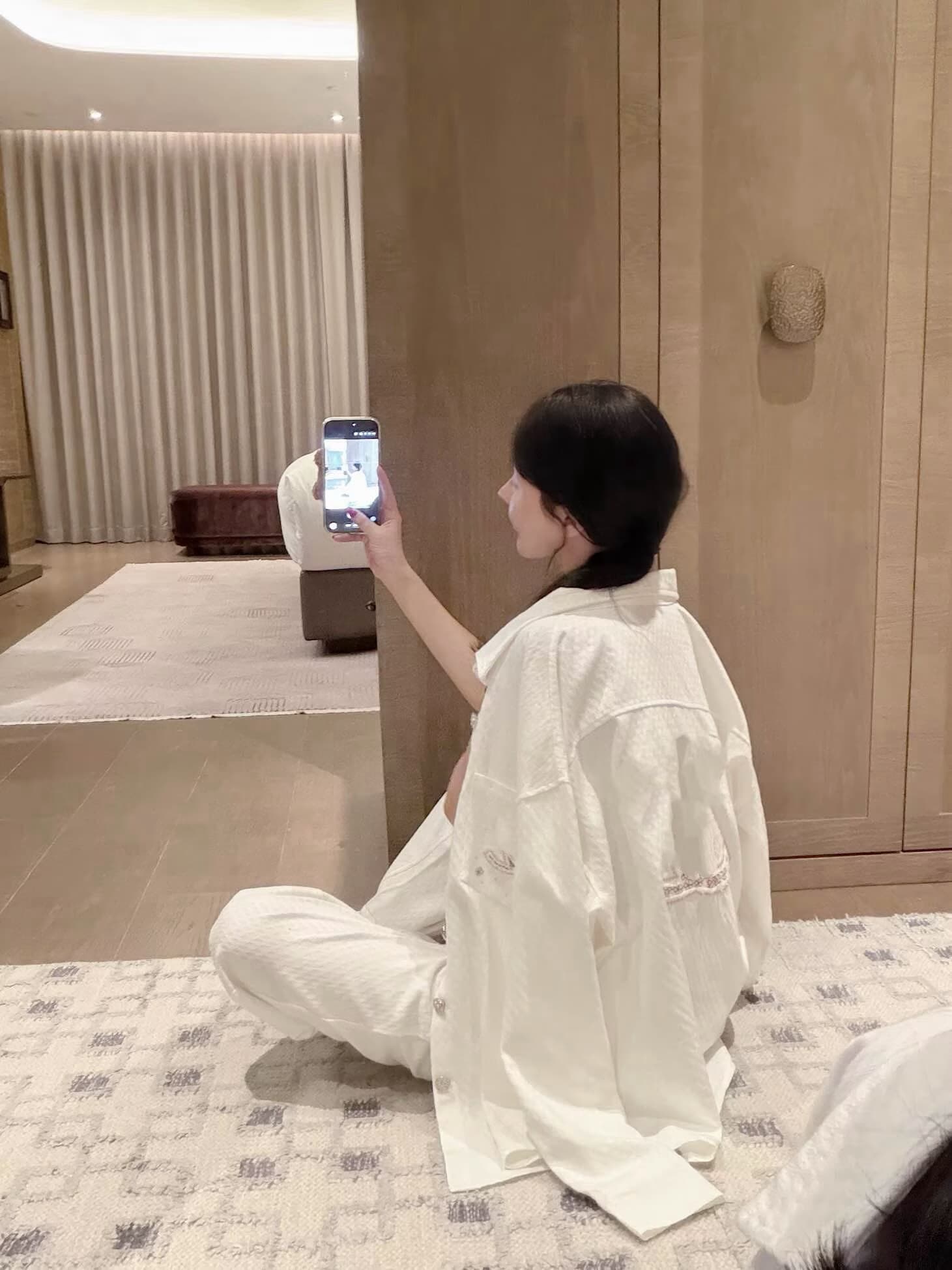 폭발 작은 샤넬 스타일 자수 핫픽스 데님 재킷 상세 이미지 1