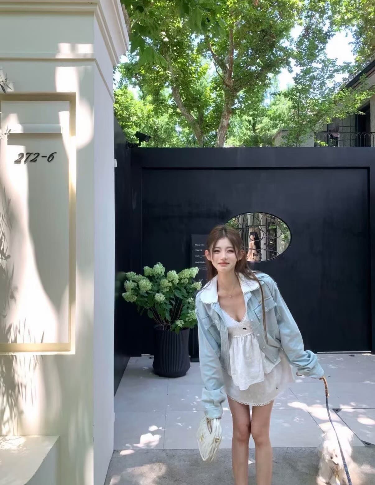 폭발 오류 부서 캐주얼 데님 재킷 상세 이미지 2