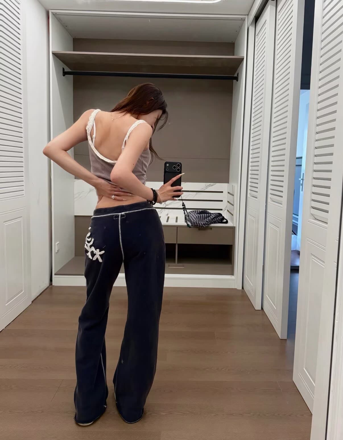 폭발 무거운 작업 인력 하나 캐주얼 바지