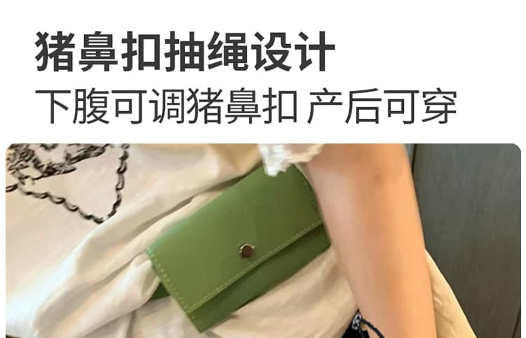지금 임산부 새로운 치마바지 작은 대중 도트 무늬 다용도 수 있습니다. 조정 꽃밭 바지 상세 이미지 4