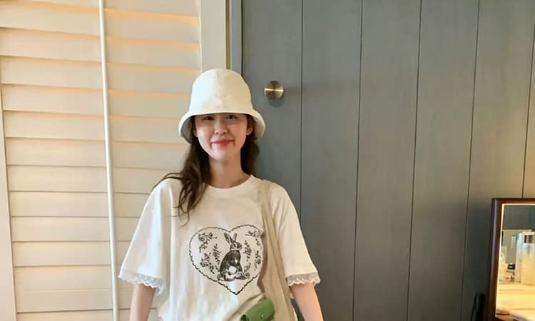 지금 임산부 새로운 치마바지 작은 대중 도트 무늬 다용도 수 있습니다. 조정 꽃밭 바지 상세 이미지 29