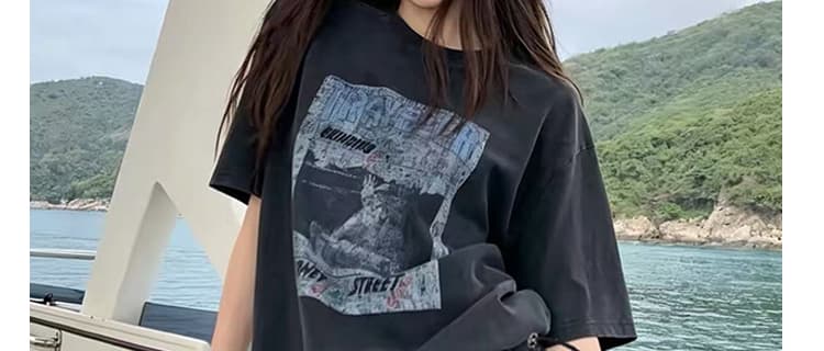 지금 임산부 여름 새로운 도트 무늬 새틴 한 마디 반신 스커트 상세 이미지 5