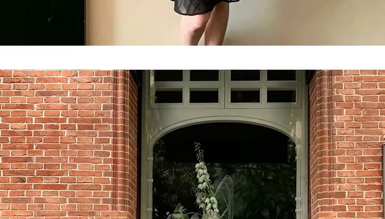 임산부 새로운 다용도 체크무늬 수 있습니다. 복부 지지 반신 스커트 상세 이미지 38