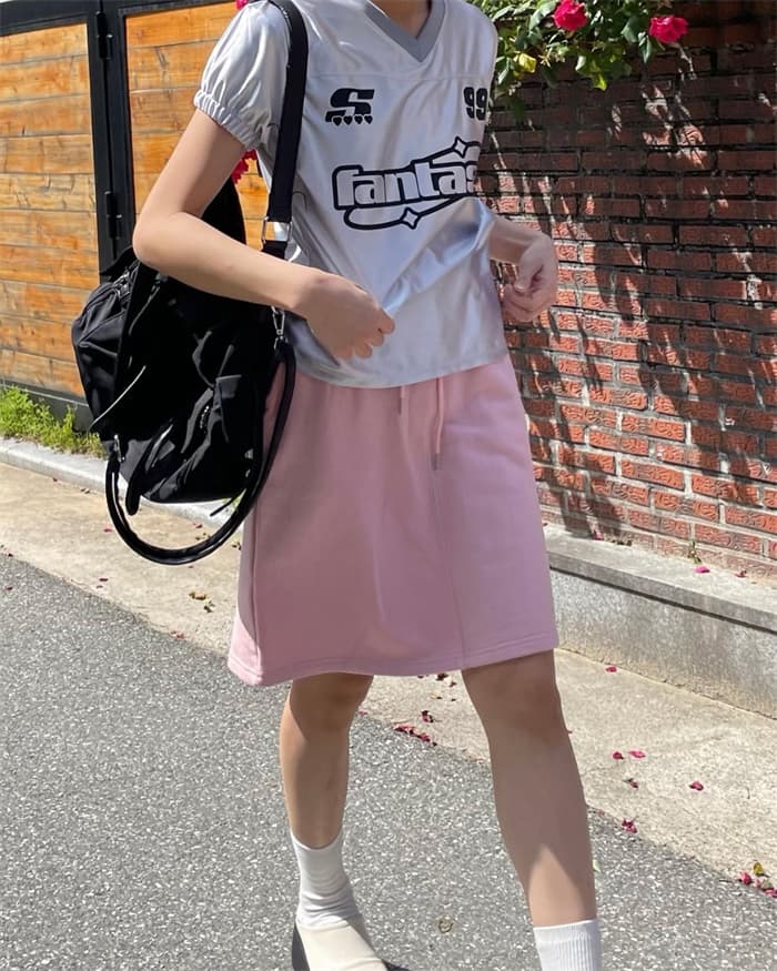 4 색 여름 한국 알파벳 운동 레트로 하라주쿠 스타일 알파벳 프린트 반팔 맨위 티셔츠 소녀 학원 상세 이미지 7