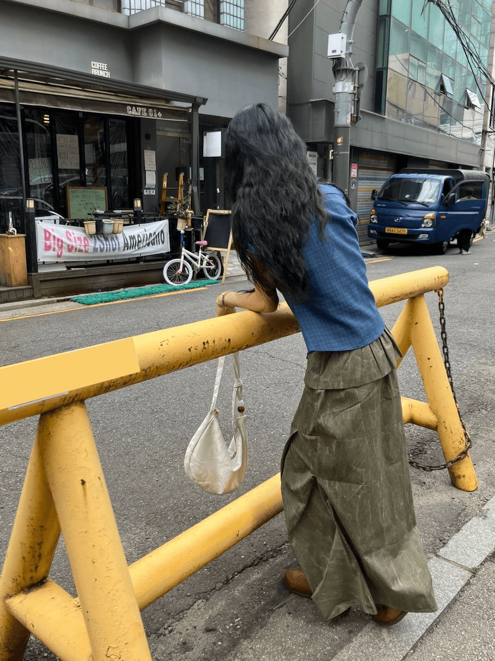 3 색 한국 여름 레트로 주름 체크무늬 반팔 셔츠 셔츠 일본식 맨위 고대 바람 학원 스타일 상세 이미지 7