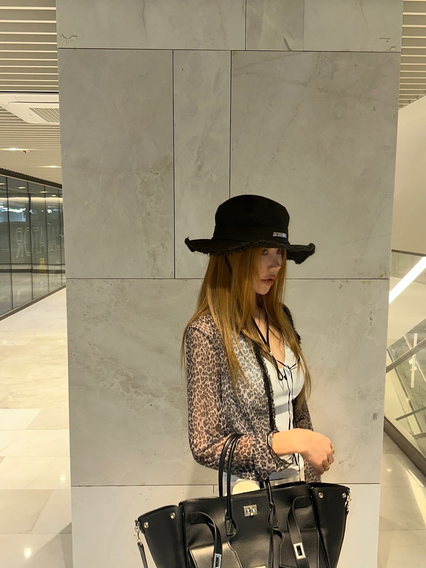 이른 가을 새로운 한국 개성 작은 레오파드 무늬 레이스 망사 스트랩 레이스업 쇼트 스타일 작은 열림 셔츠 긴팔 맨위 상세 이미지 11