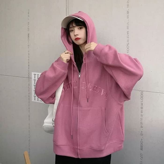 맨위 여성 ins 후드 티 스웨터 가을 2026 새로운 작은 키 다용도 루즈핏 긴팔 BF 바람 재킷 이미지 4
