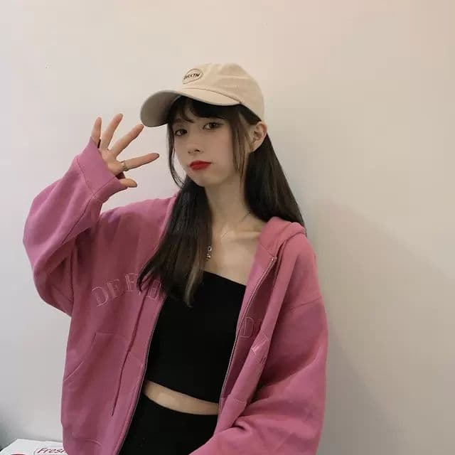 맨위 여성 ins 후드 티 스웨터 가을 2026 새로운 작은 키 다용도 루즈핏 긴팔 BF 바람 재킷 상세 이미지 15