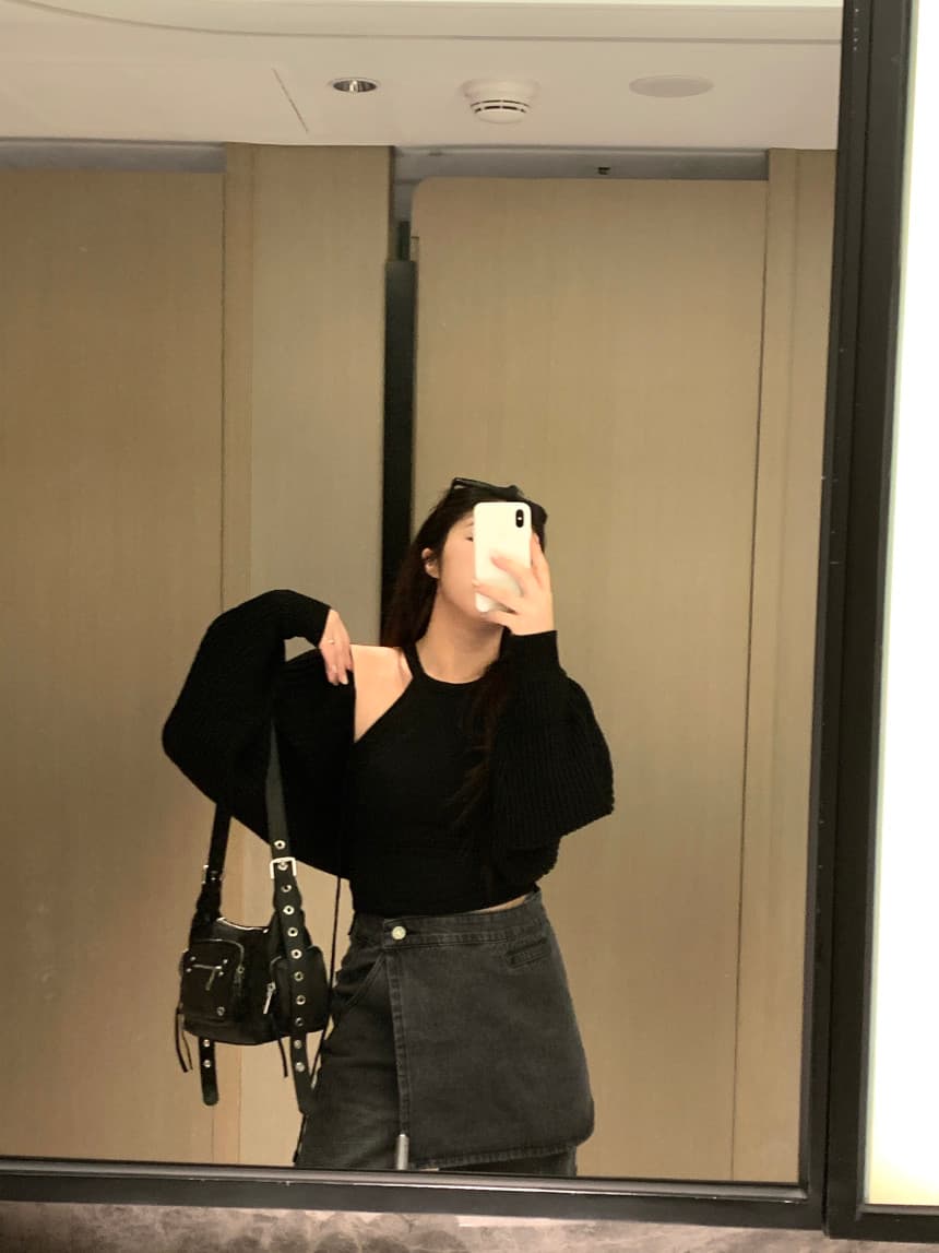 지금 외국 가스 랩스커트팬츠 수 있습니다. 철거 투피스 세트 레트로 주머니 디자인 한 바람 다용도 청바지 상세 이미지 6