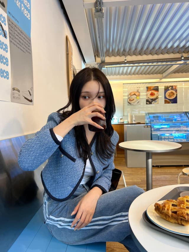 지금 26 봄 외국 가스 기사 바 테두리 장식 루즈핏 다용도 청바지 상세 이미지 9