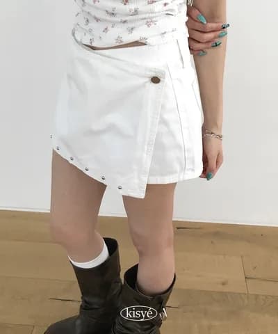 레트로 다용도 경 사진 하나 슬라이스 징 바지 이미지 4