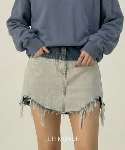 지금 봄 여름 새로운 하이웨이스트 슬림해 보이는 나팔 청바지 이미지 4