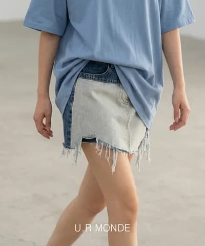 지금 봄 여름 새로운 하이웨이스트 슬림해 보이는 나팔 청바지 이미지 3