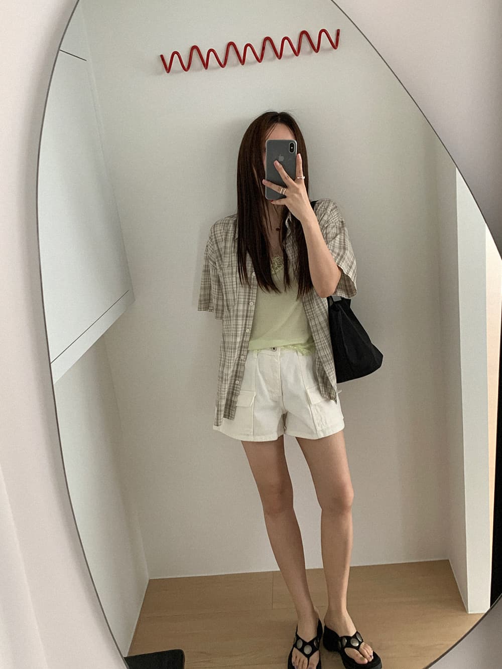 워크웨어 데님 반바지 상세 이미지 51