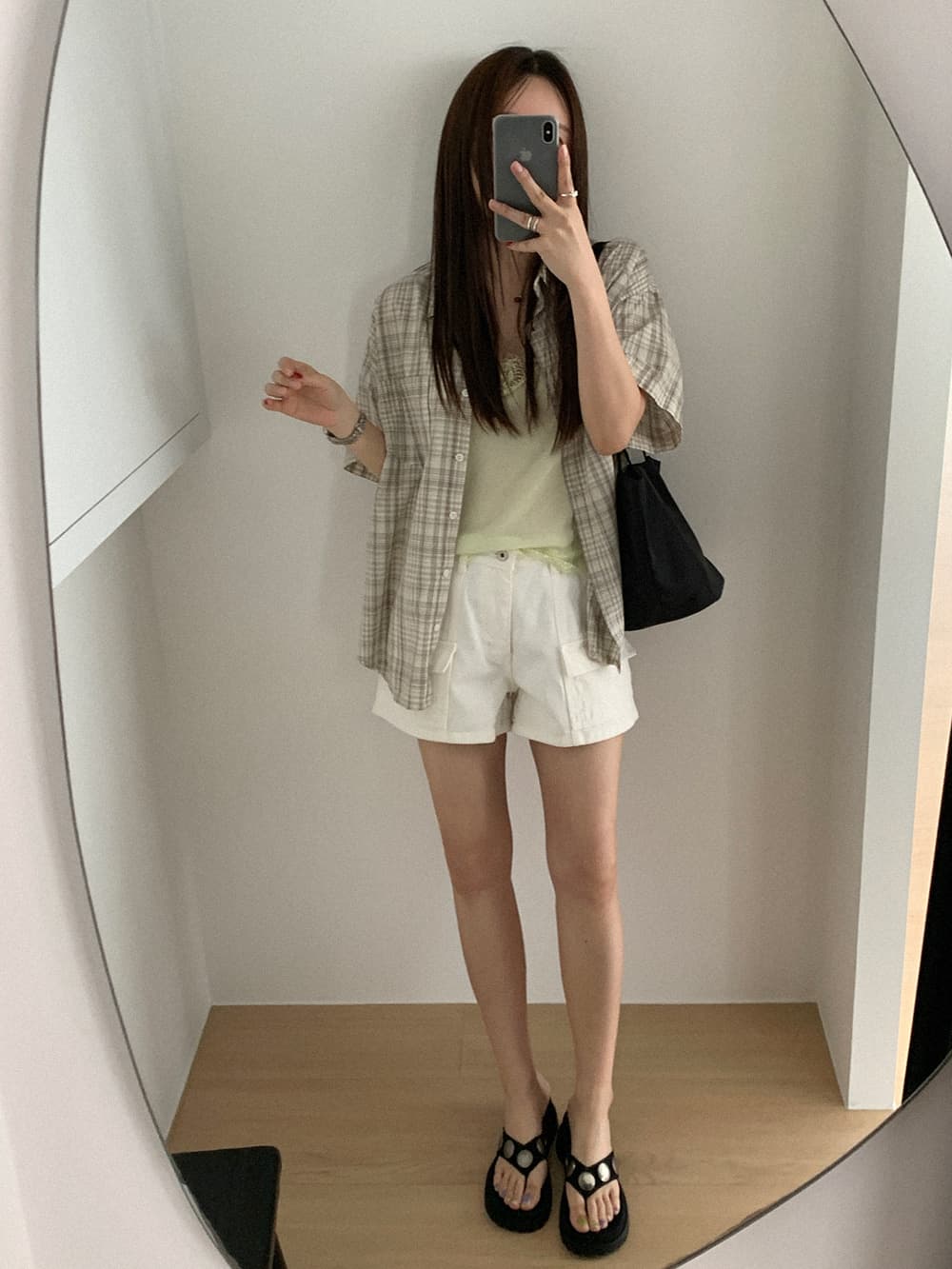워크웨어 데님 반바지 상세 이미지 53