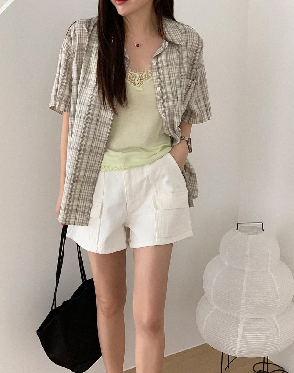 워크웨어 데님 반바지 상세 이미지 59