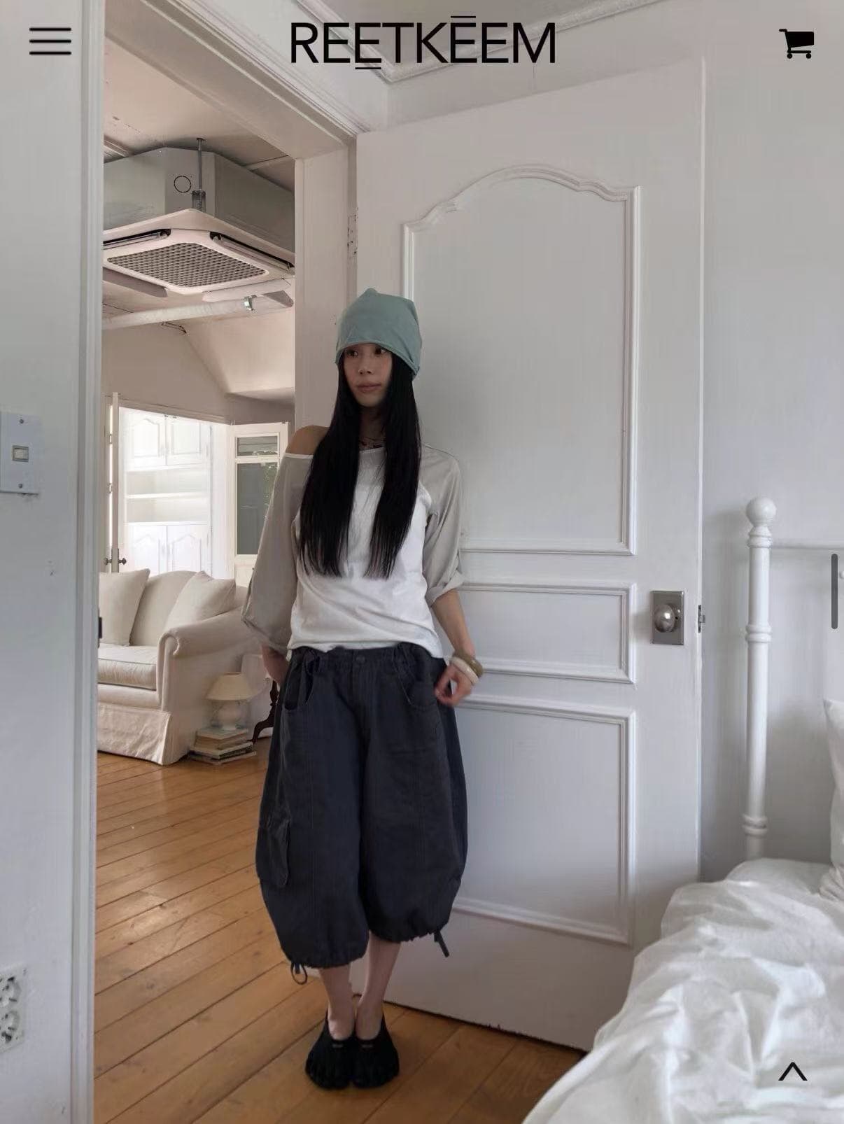 여름 섹션 루즈핏 다용도 주머니 7 점 워크웨어 청바지 상세 이미지 24
