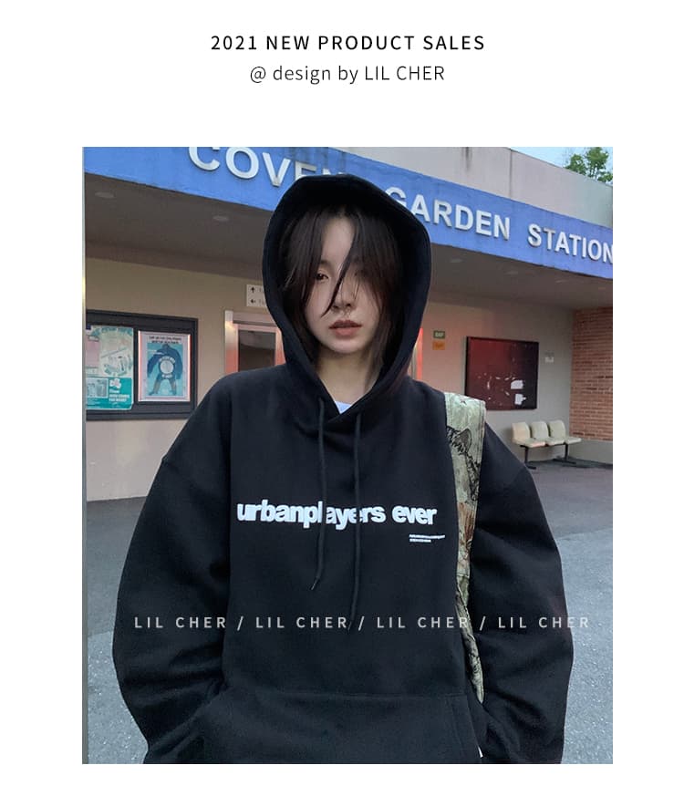 조기 가을 후드 oversize 후드티 운동 재킷 트렌디 ins 여성 봄 가을 2026 새로운 폭발 가을 겨울 의류 상세 이미지 38