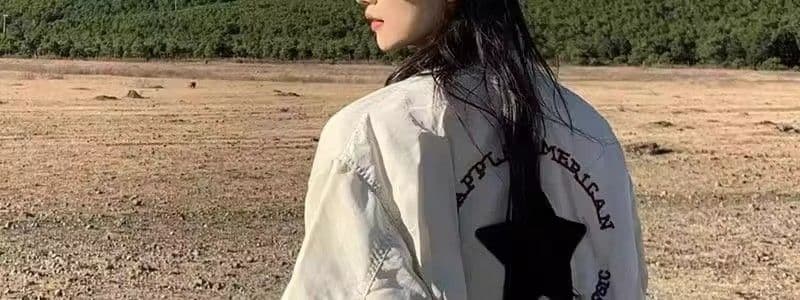 아메리칸 레트로 야구 유니폼 여성 코트 2026 봄 가을 새로운 루즈핏 다용도 오각형 별 쇼트 스타일 재킷 맨위 상세 이미지 3