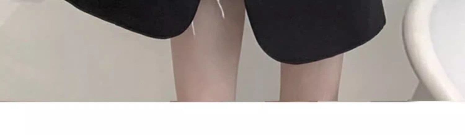 그는 벤 바람 캐주얼 고급 센스 검정색 정장 여성 코트 가을 새로운 한국 스타일 루즈핏 작은 키 정장 맨위 상세 이미지 23