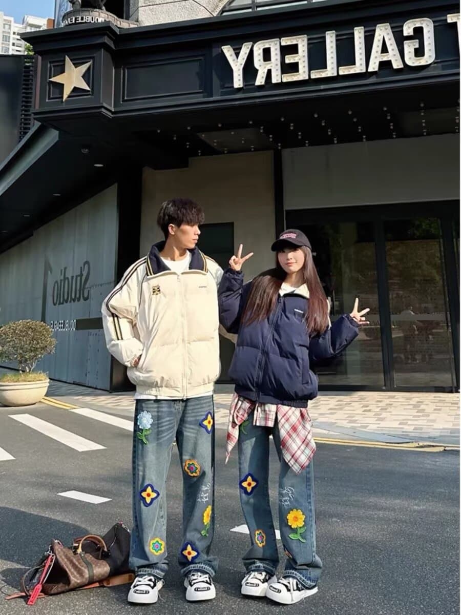 2026 새로운 면 의류 남녀 봄 가을 겨울 루즈핏 학원 스타일 Chic 두꺼운 보온 캐주얼 다용도 면 옷 트렌디 상세 이미지 5