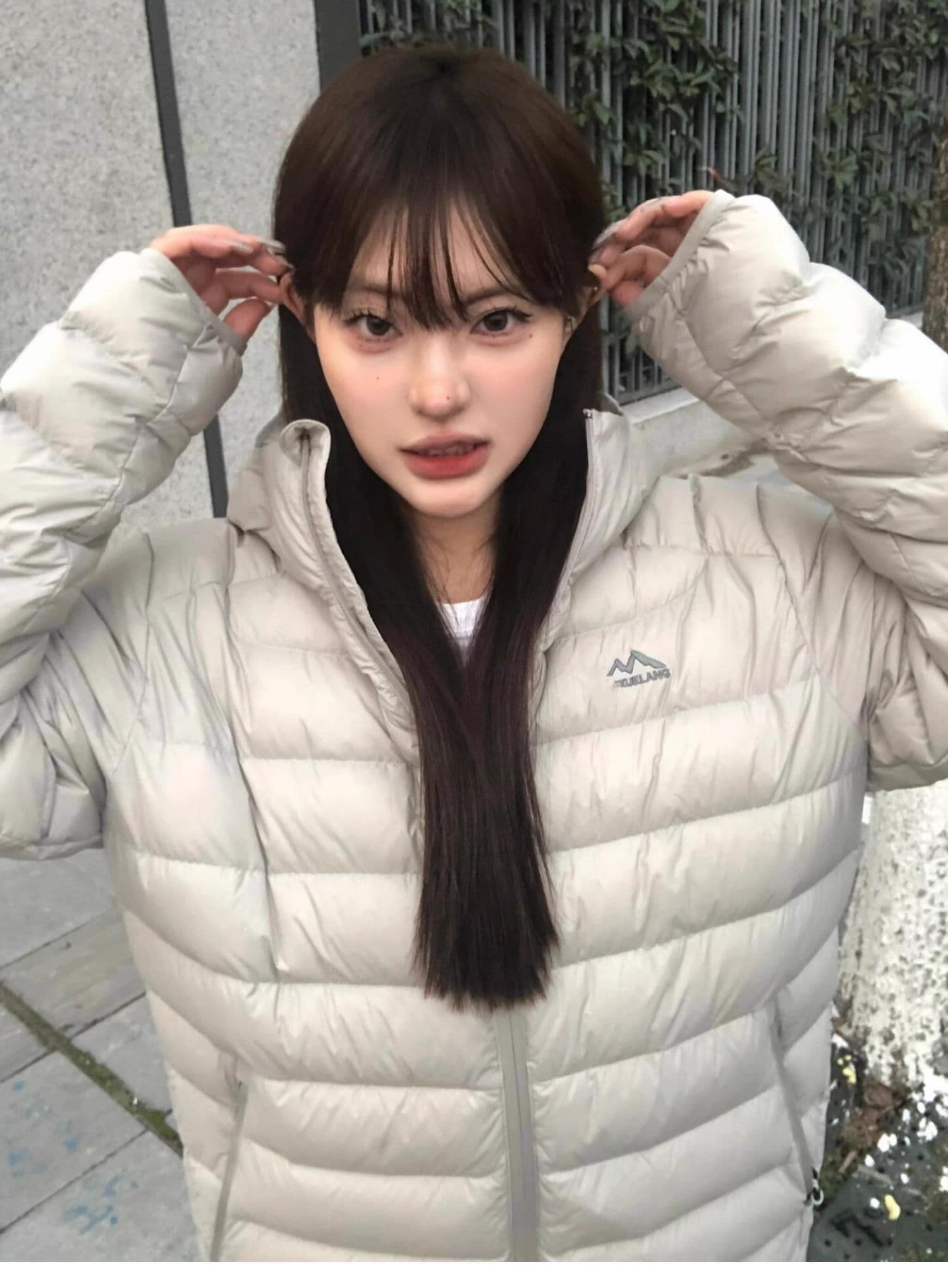 아래 면화 의류 여성 겨울 2026 새로운 얇고 가벼운 후드 작은 목화 진딧물 한국 스타일 루즈핏 패션 보온 면 옷 재킷 상세 이미지 20