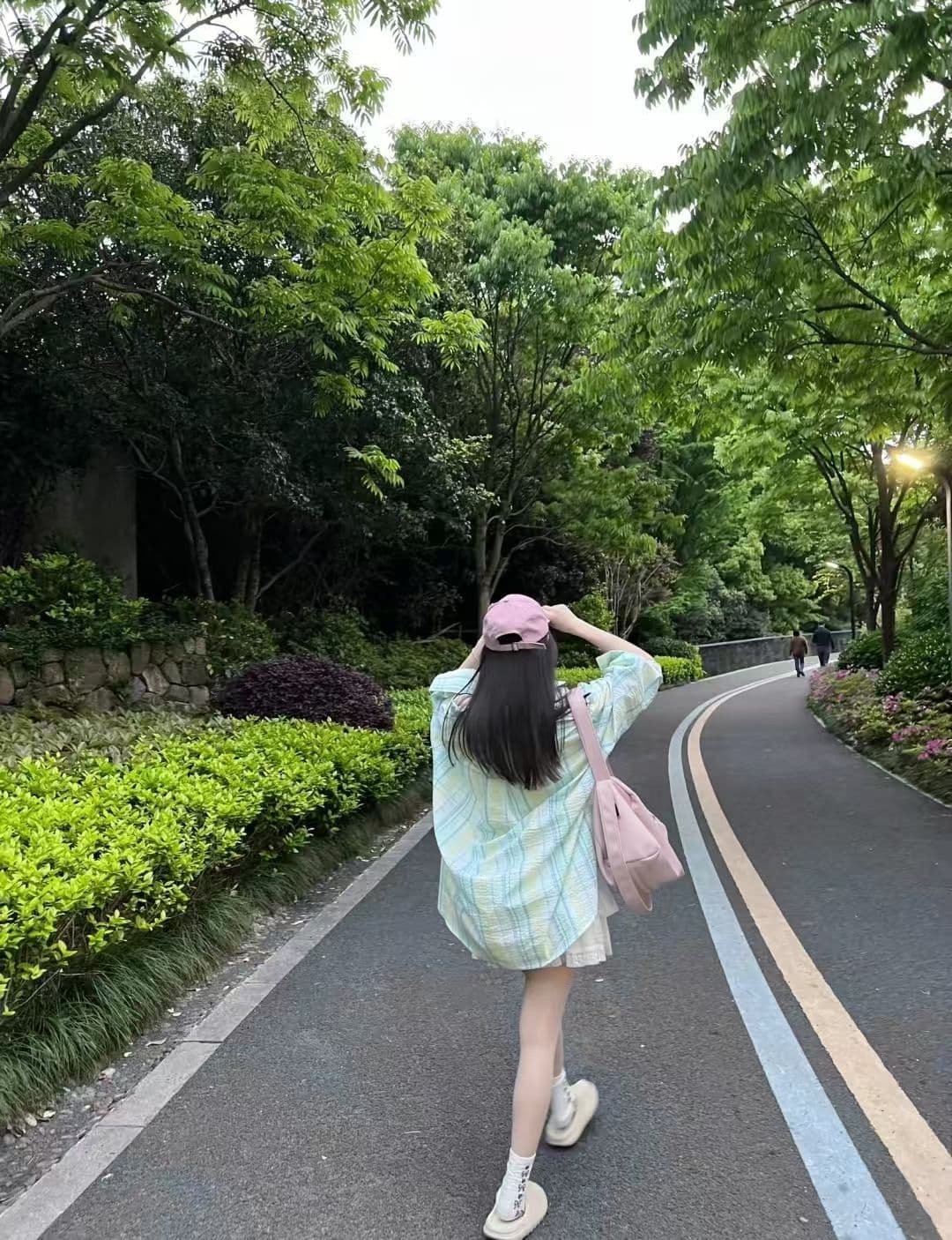 한 부서 chic 질감 체크무늬 녹색 셔츠 반팔 여성 여름 얇은 스타일 작은 대중 Chic 커플 섹션 셔츠 오픈 가디건 상세 이미지 8