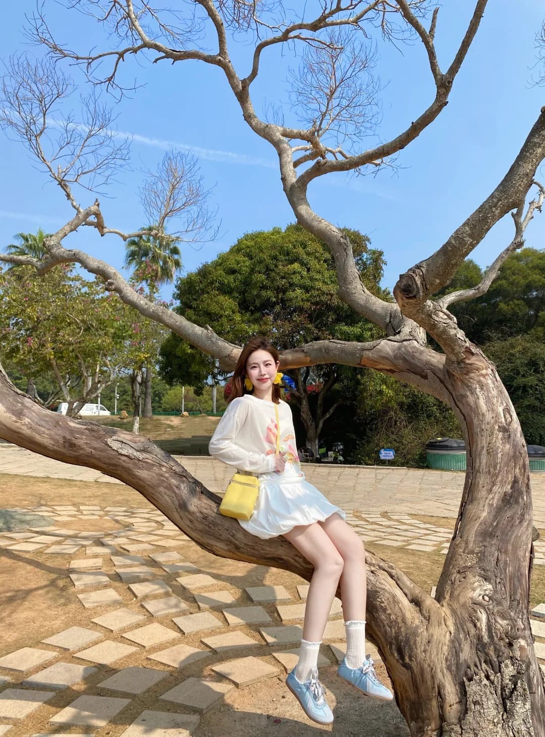 여름 재미있는 케이크 낙서 자외선 차단 블라우스 루즈핏 캐주얼 통기성 긴팔 맨위 여성 상세 이미지 9