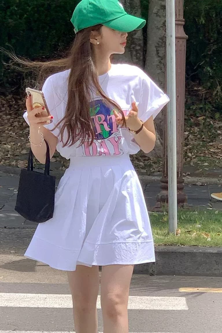 한 부서 여름 새로운 루즈핏 다용도 chic 프린트 반팔 티셔츠 슬림해 보이는 캐주얼 느긋한 편안함 연령 감소 맨위 이미지 6