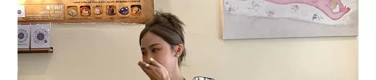 2026 여름 chic 달콤한 매운맛 바람 섹시한 여자 여름 체크무늬 아름다움 라드. 레트로 착용 가져 가라. 핫걸 작은 맨위 상세 이미지 53