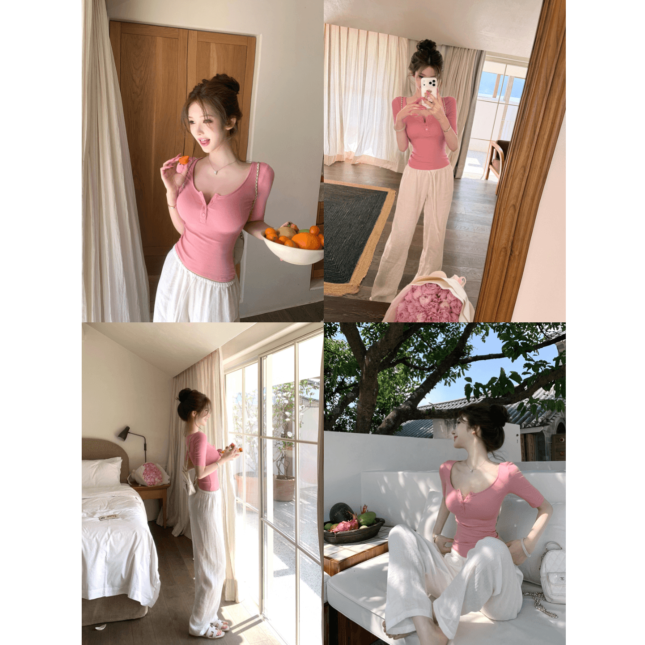 jmshop 타운 가게 일 부드러운 욕망 끓인 물 프랑스 리브 사람들 면 구덩이 기사 반팔 티셔츠