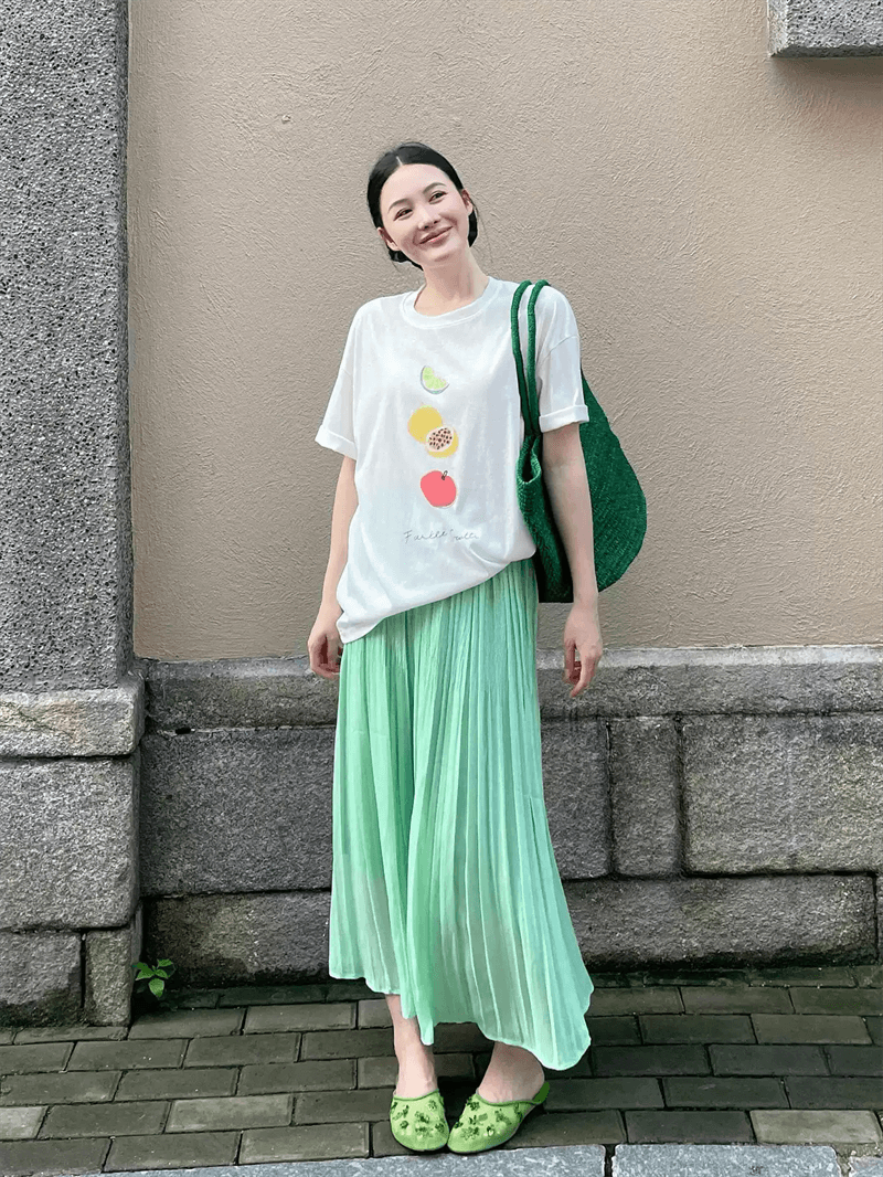 순면 이후 패키지 칼라 bm 조수 브랜드 인터넷 유명인 한국 스타일 하라주쿠 와이드 바람 소나무 맨위 캐주얼 프린트 연령 감소 반팔 티셔츠 여성 상세 이미지 3