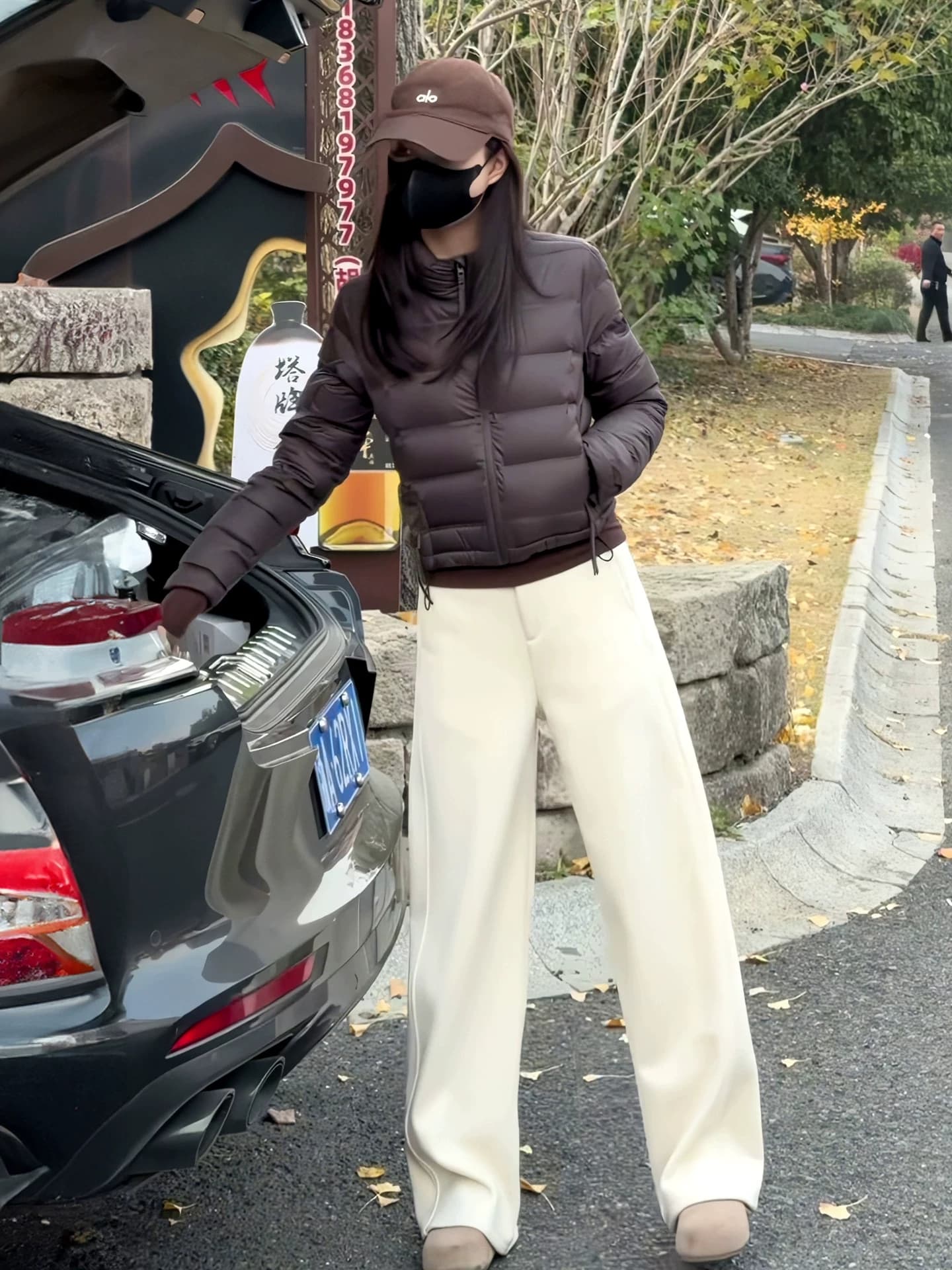 켄 콩 바람 쇼트 스타일 새로운 허리 수축 아래 면화 의류 여성 루즈핏 두꺼운 스탠드 칼라 작은 키 패딩 재킷 ins 트렌디 상세 이미지 8
