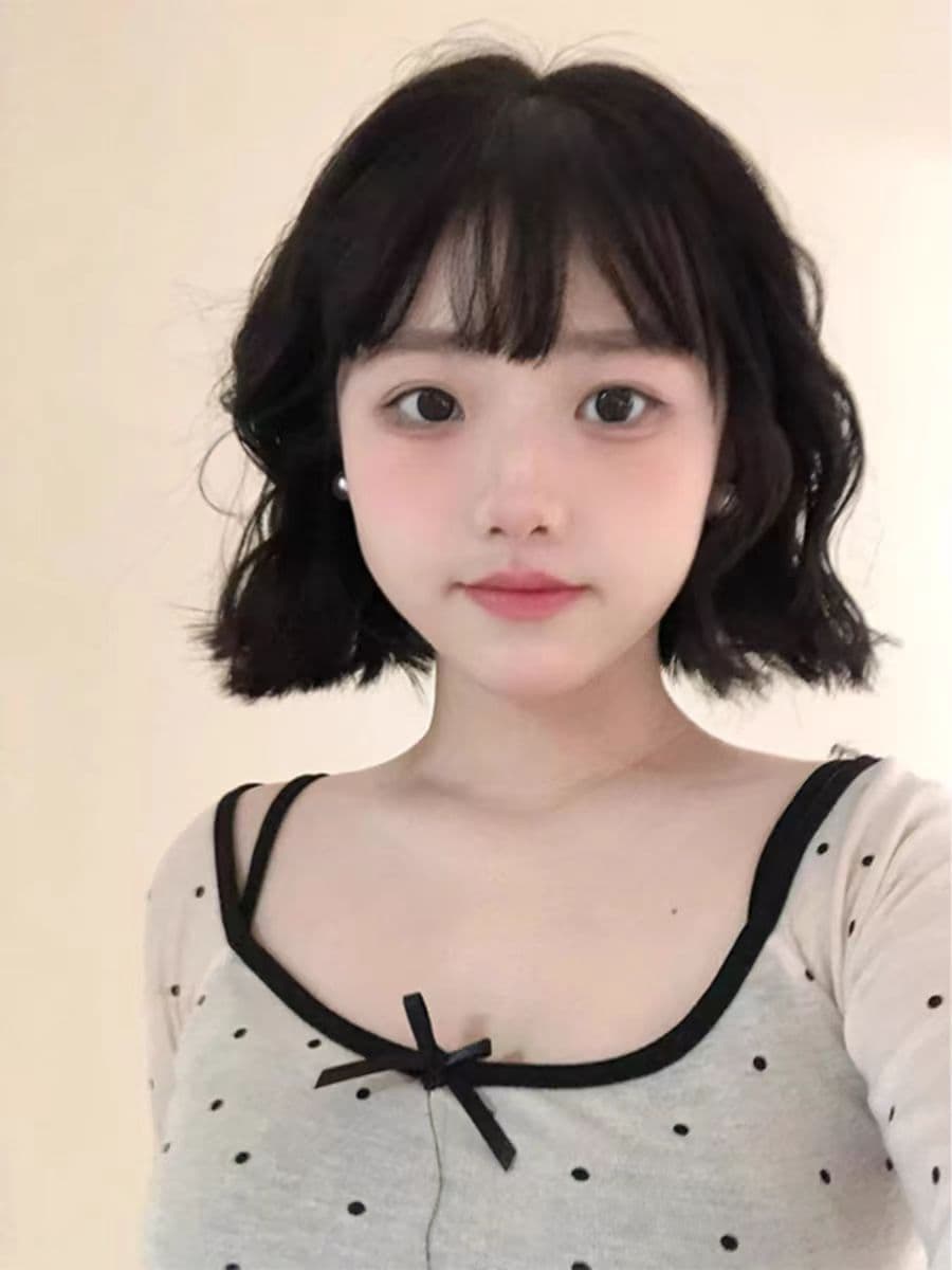 주간 실크 리브 사람들 면 순수한 욕망 오프숄더 도트 무늬 마이크로 ~을 통해 긴팔 여성 여름 블라우스 쇄골 몸매 가꾸기 맨위 상세 이미지 6