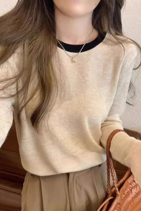 리브 De 플러시 연령 감소 기본 셔츠 여성 가을 겨울 De 플러시 연삭 털 양이온 맨위 캐주얼 인사이드 가져 가라. 긴팔 티셔츠 이미지 6