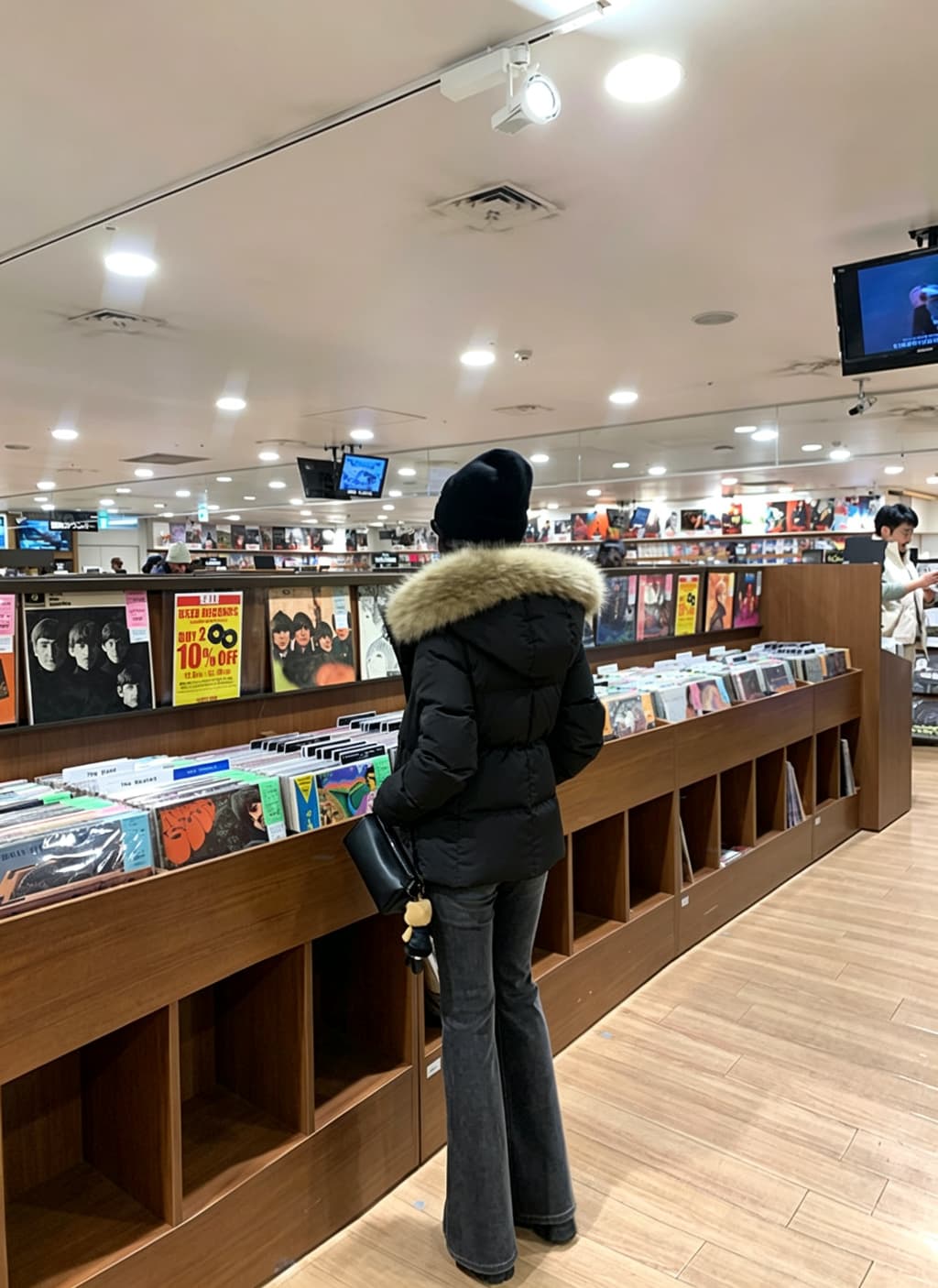 겨울 히터 세련된 슬림해 보이는 한 부서 큰 모피 칼라 면 의류 여성 다용도 두꺼운 방한과 난방 면 옷 재킷 여성 의류 상세 이미지 18