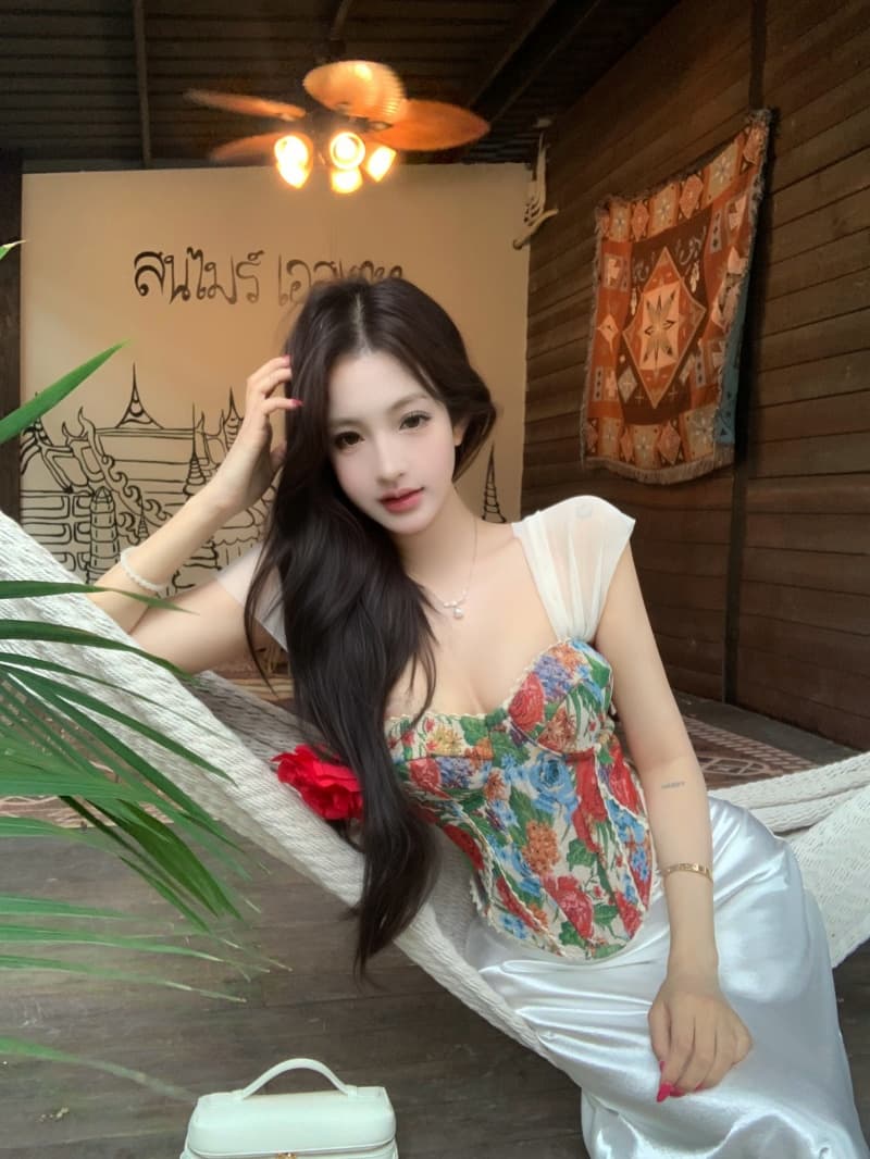 실사 정가 암퇘지 빛 새틴 신축성 인어 꼬리 스커트 무거운 작업 생선뼈 코르셋 세트 상세 이미지 7