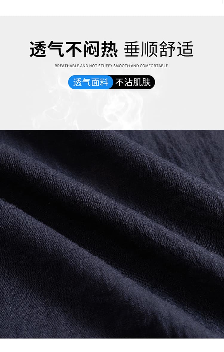 실사 페이크 레이어드 랩스커트팬츠 여성 2026 여름 새로운 와이드 레그 팬츠 아마 느긋한 바람 캐주얼 긴 바지 루즈핏 슬림해 보이는 상세 이미지 18