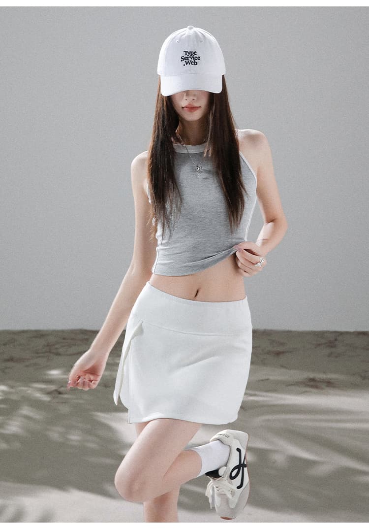 실사 운동 반신 치마바지 2026 여성 여름 새로운 미니 스커트 작은 키 한 마디 핫걸 타이트 스커트 테니스 치마바지 상세 이미지 58