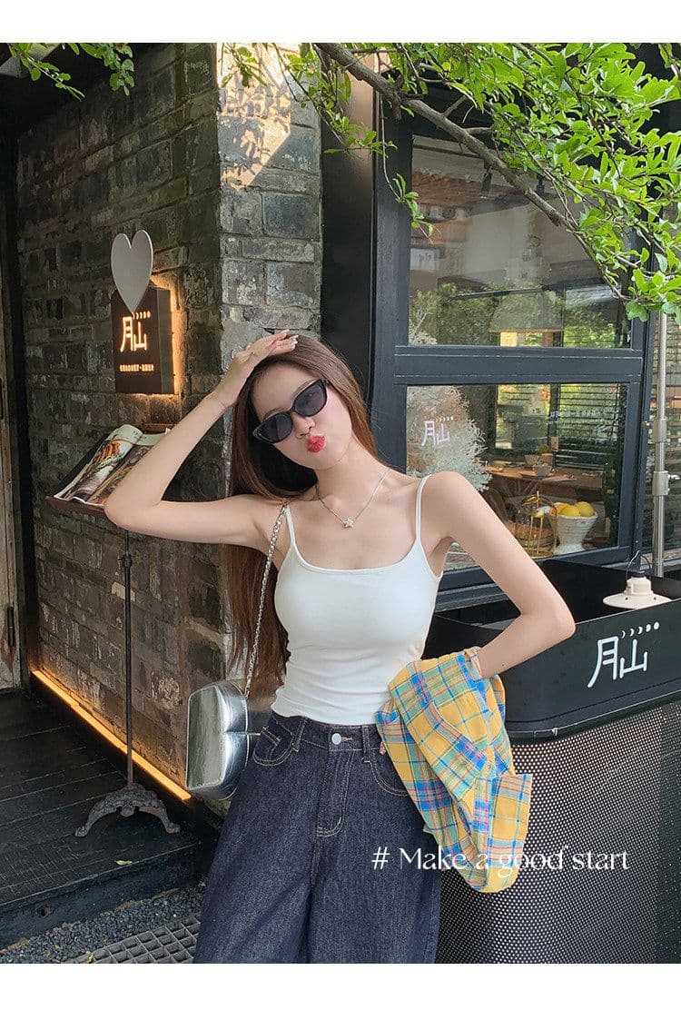 260 그램 사람들 면 92 접착제 8 암모니아 Lun 행침 벨트 가슴 패드 작은 조끼 여성 인사이드 가져 가라. 만나는 맨위 여름 아름다움 뒤로 상세 이미지 20