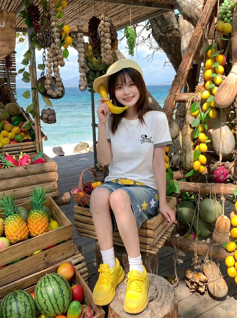 1 1 순면 리브 220 그램 반팔 티셔츠 여성 의류 여름 새로운 자수 몸매 가꾸기 슬림해 보이는 맨위 상세 이미지 8
