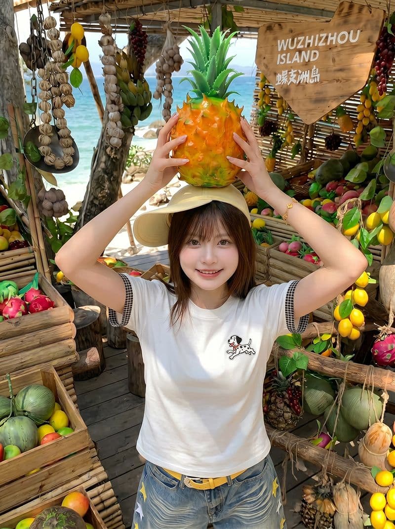 1 1 순면 리브 220 그램 반팔 티셔츠 여성 의류 여름 새로운 자수 몸매 가꾸기 슬림해 보이는 맨위 상세 이미지 12