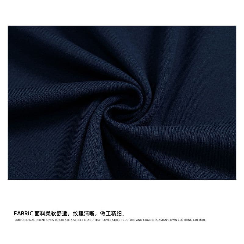 220 그램 순면 반팔 티셔츠 여성 의류 여름 새로운 한 부서 레트로 루즈핏 스트라이프 라운드 넥 맨위 상세 이미지 5