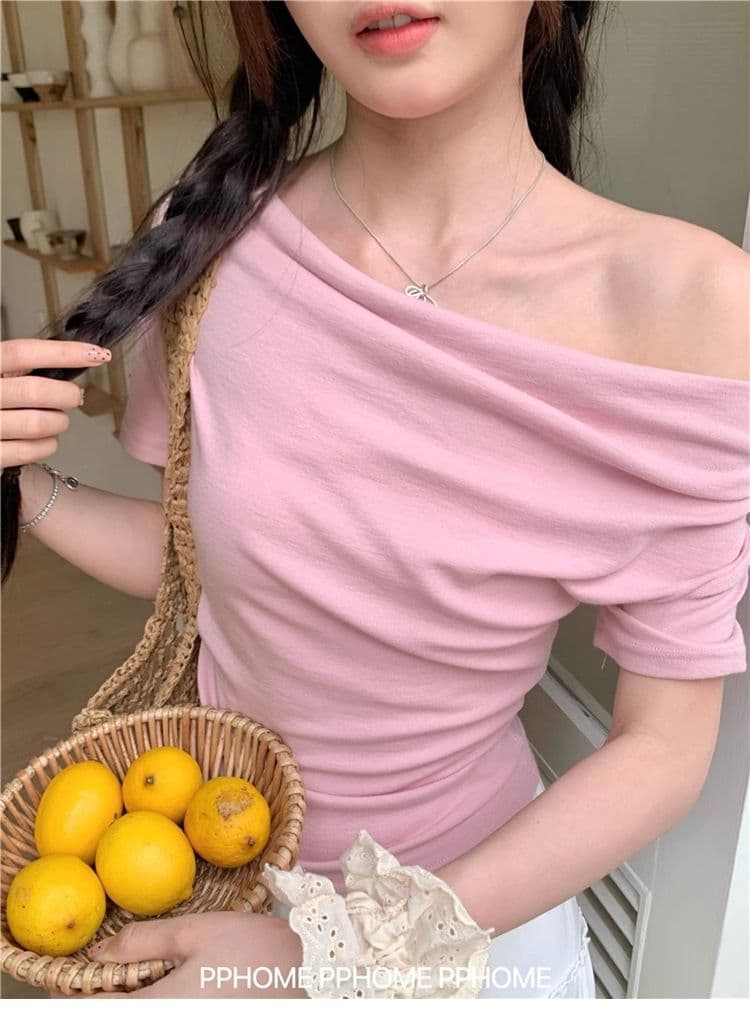 원본 품질 티셔츠 부드러운 맨위 여름 하나 의류 기타 착용 몸매 가꾸기 슬림해 보이는 맨위 상세 이미지 12