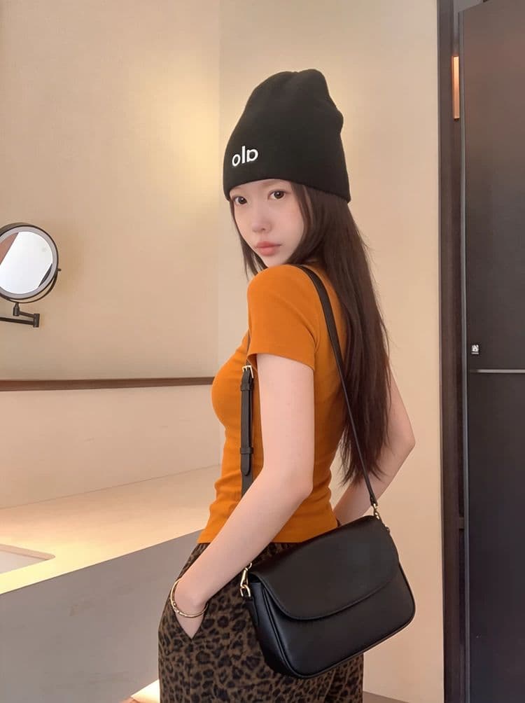골드 제품 양모 28 면 38 사람들 면 28 아크릴 6 암모니아 Lun 한 부서 품격 다용도 슬림해 보이는 대 u 칼라 반팔 티셔츠 상세 이미지 36