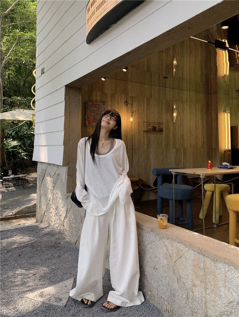 140 톰 글 래 면 눈꽃 37 라이 경기 서울 37 면 26 폴리 에스터 260 그램 사람들 면 조끼 자외선 차단 블라우스 투피스 세트 상세 이미지 5