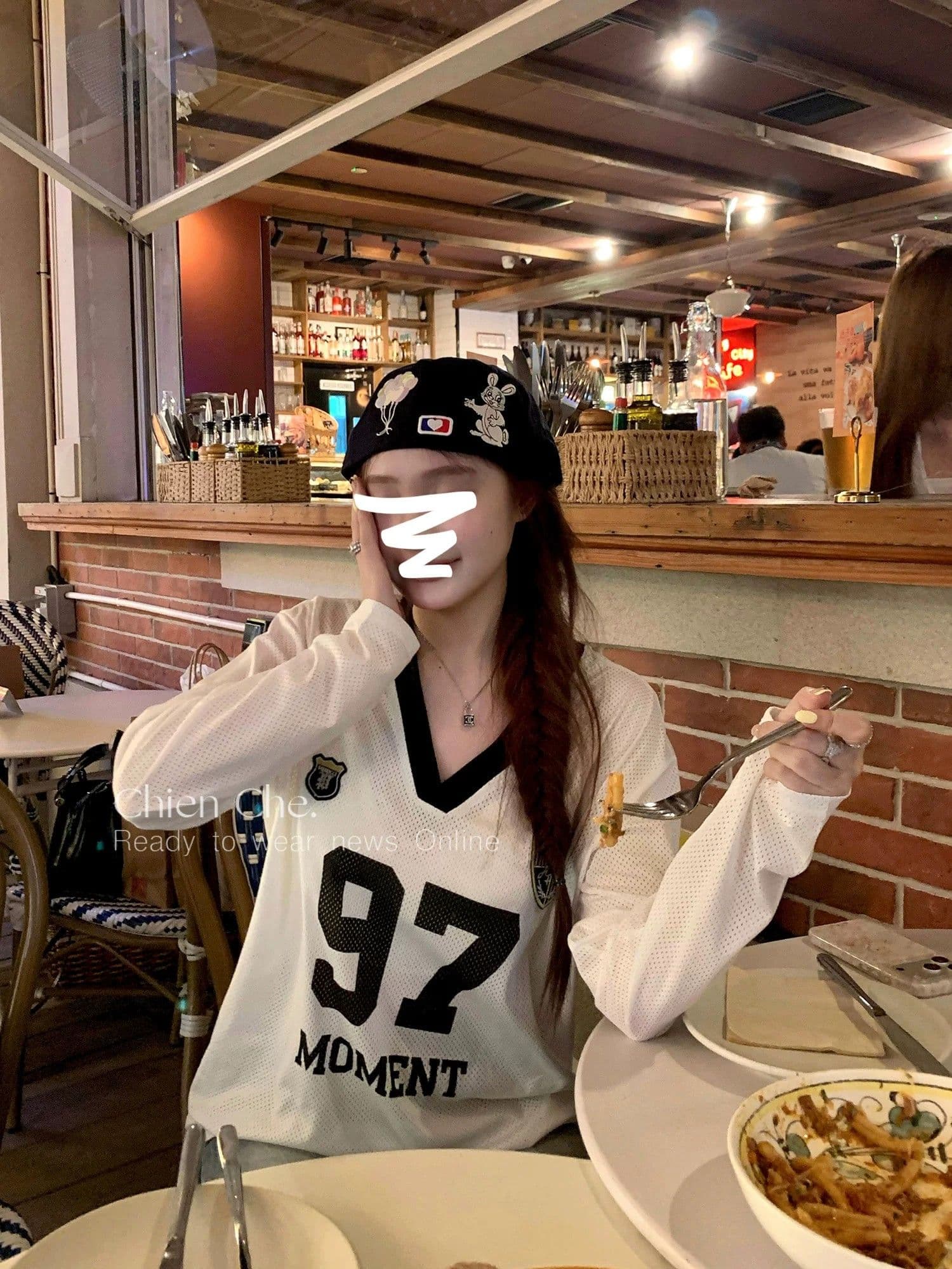 원본 것 아메리칸 티셔츠 여름 인터넷 얼굴 통기성 루즈핏 긴팔 자외선 차단 블라우스 여성 상세 이미지 10
