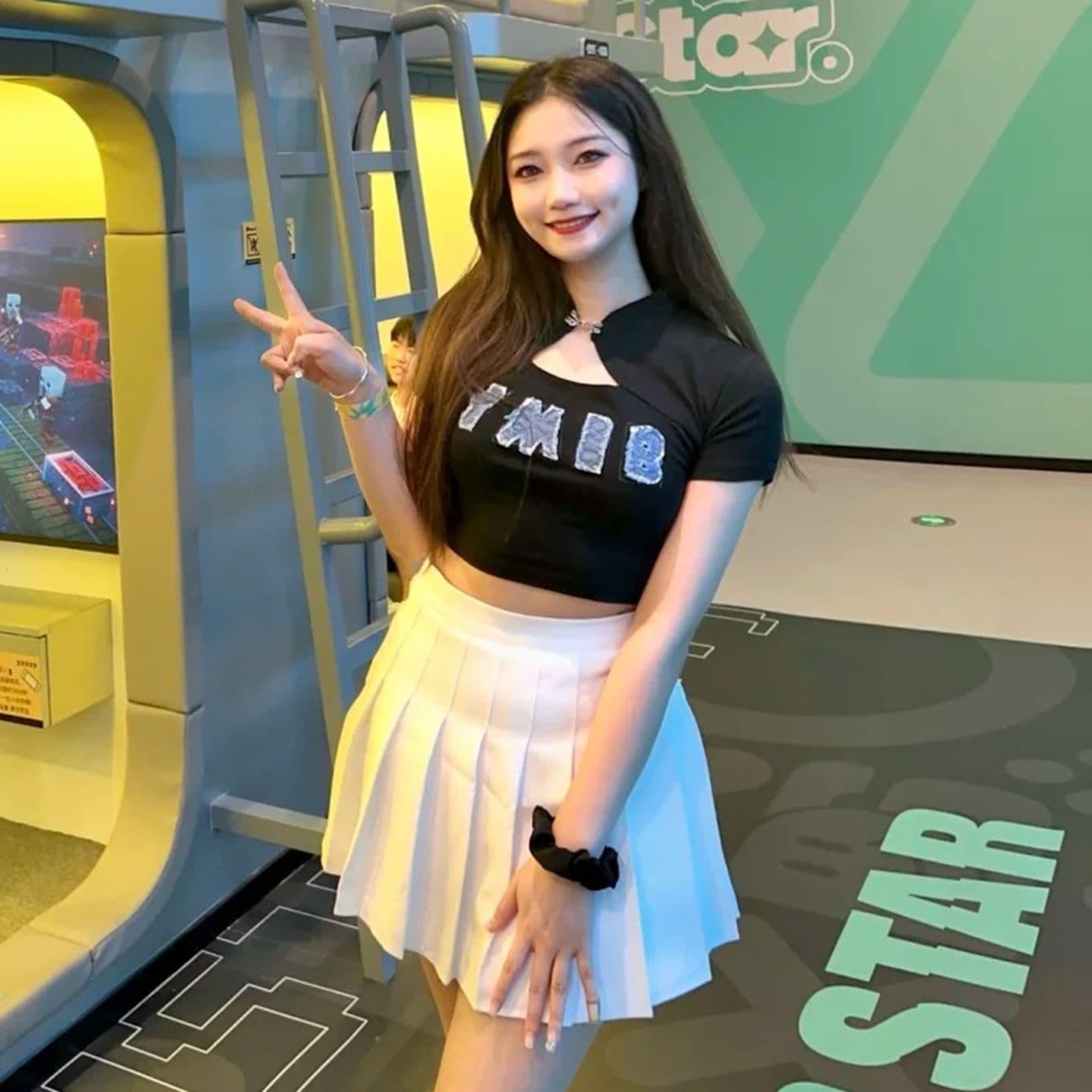 원본 품질 페이크 레이어드 디자인 센스 Chic 반팔 티셔츠 쇼트 스타일 핫걸 맨위