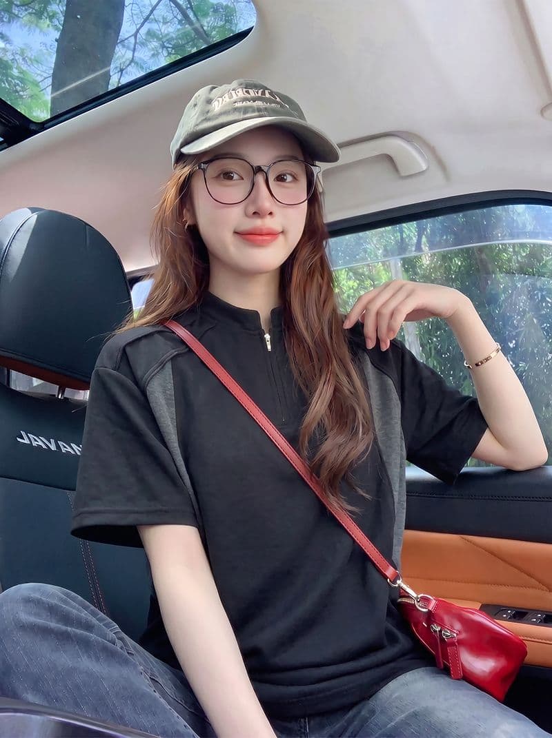 220 그램 남자 바 면 반팔 티셔츠 여성 의류 여름 새로운 루즈핏 삽입 색상 지퍼 스탠드 칼라 한국 스타일 맨위 상세 이미지 7